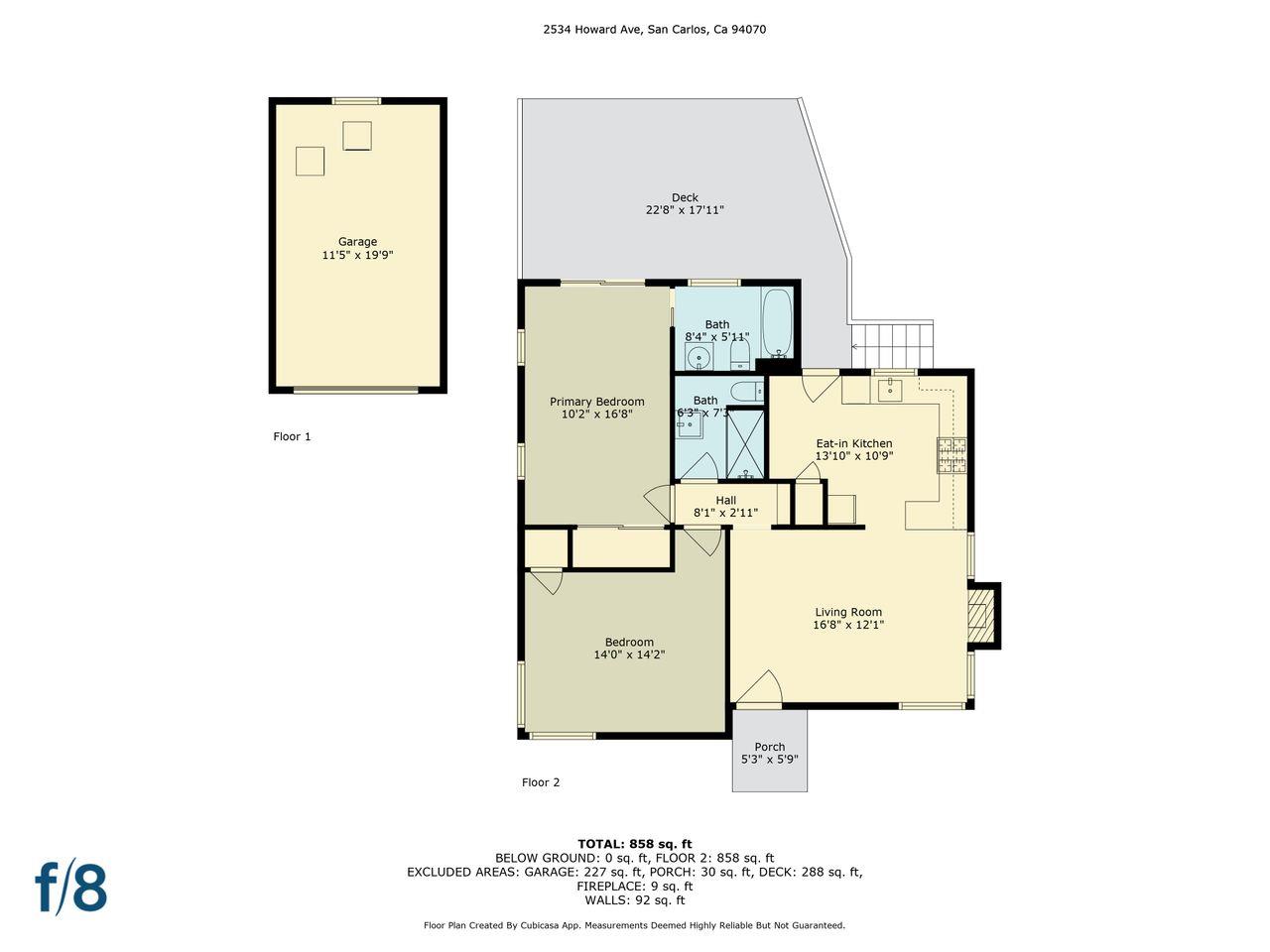 Detail Gallery Image 42 of 42 For 2534 Howard Ave, San Carlos,  CA 94070 - 2 Beds | 2 Baths
