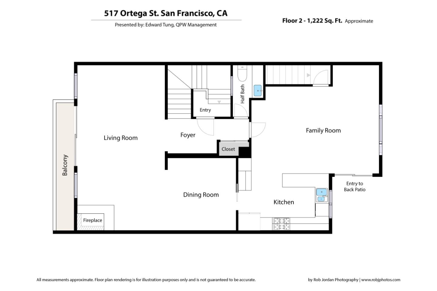 Detail Gallery Image 33 of 34 For 517 Ortega St, San Francisco,  CA 94122 - 4 Beds | 2/1 Baths