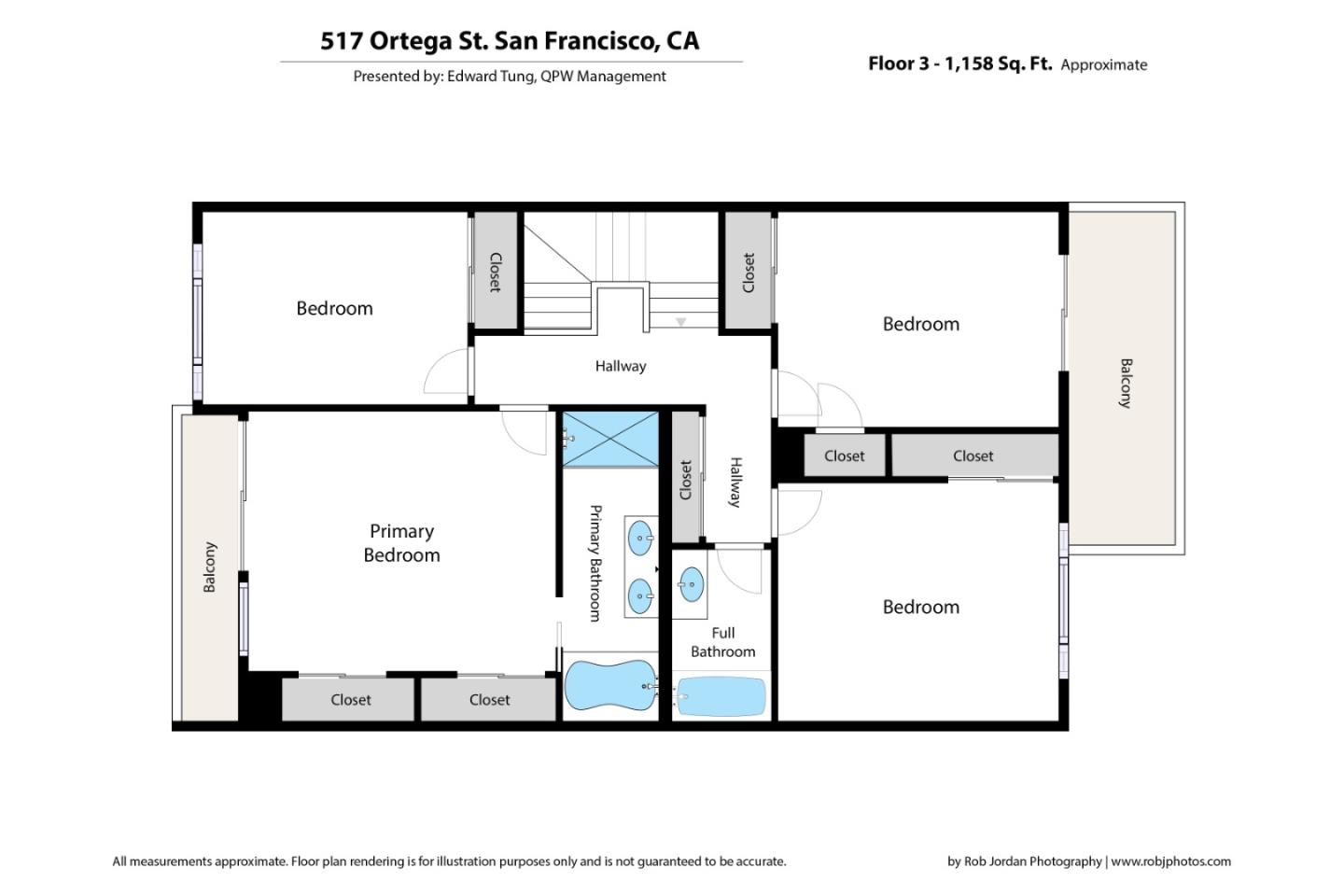 Detail Gallery Image 34 of 34 For 517 Ortega St, San Francisco,  CA 94122 - 4 Beds | 2/1 Baths