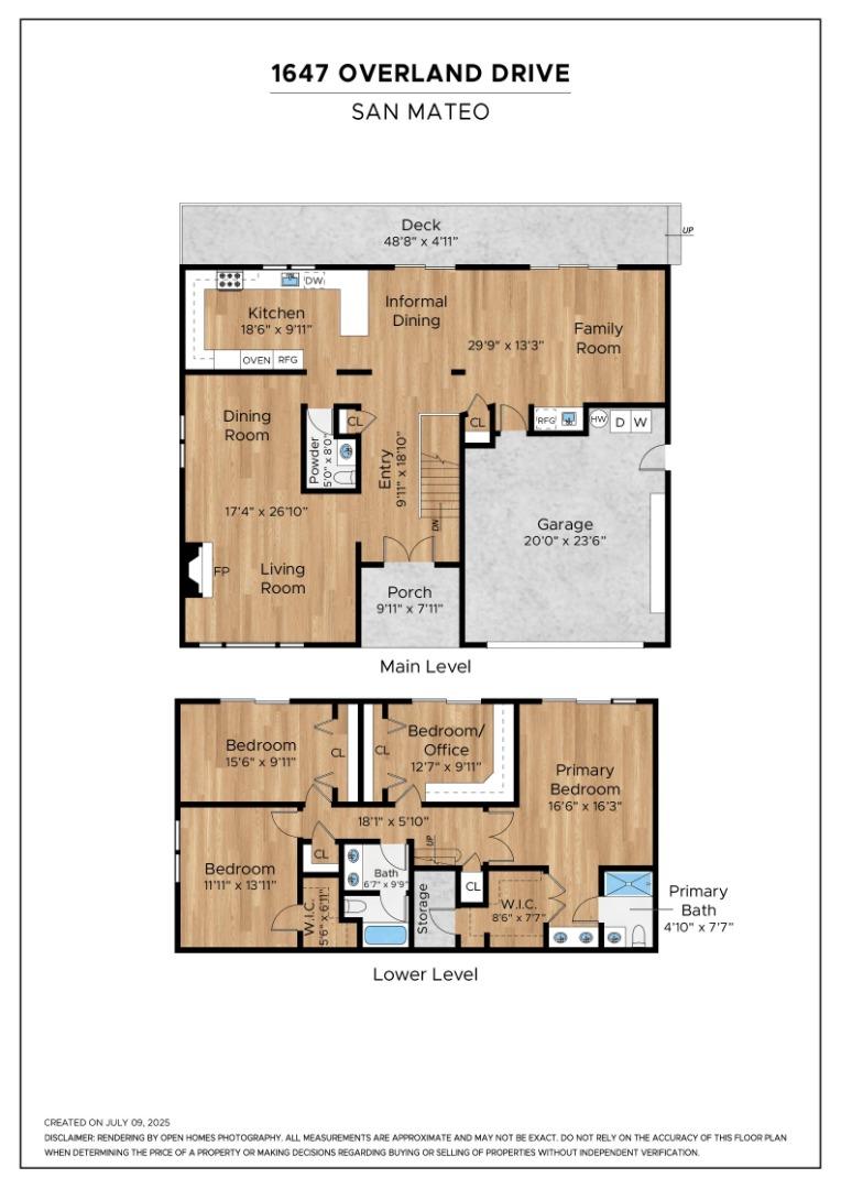 Detail Gallery Image 65 of 69 For 1647 Overland Dr, San Mateo,  CA 94403 - 4 Beds | 2/1 Baths