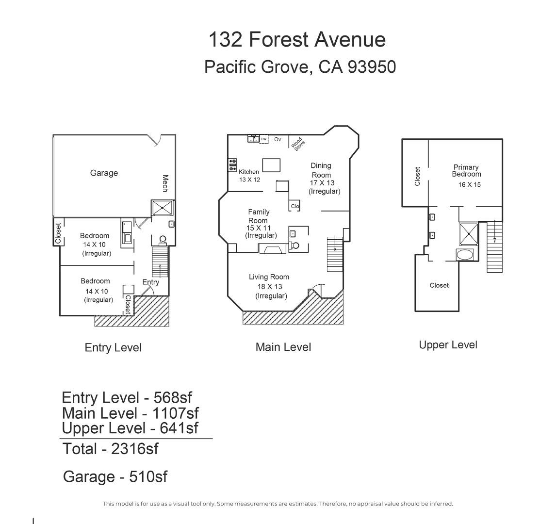 Detail Gallery Image 43 of 43 For 132 Forest Ave, Pacific Grove,  CA 93950 - 3 Beds | 2/1 Baths