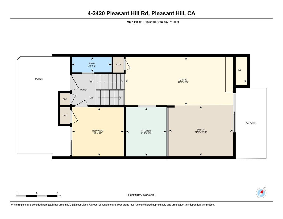 Detail Gallery Image 32 of 32 For 2420 Pleasant Hill Rd #4,  Pleasant Hill,  CA 94523 - 3 Beds | 1/1 Baths