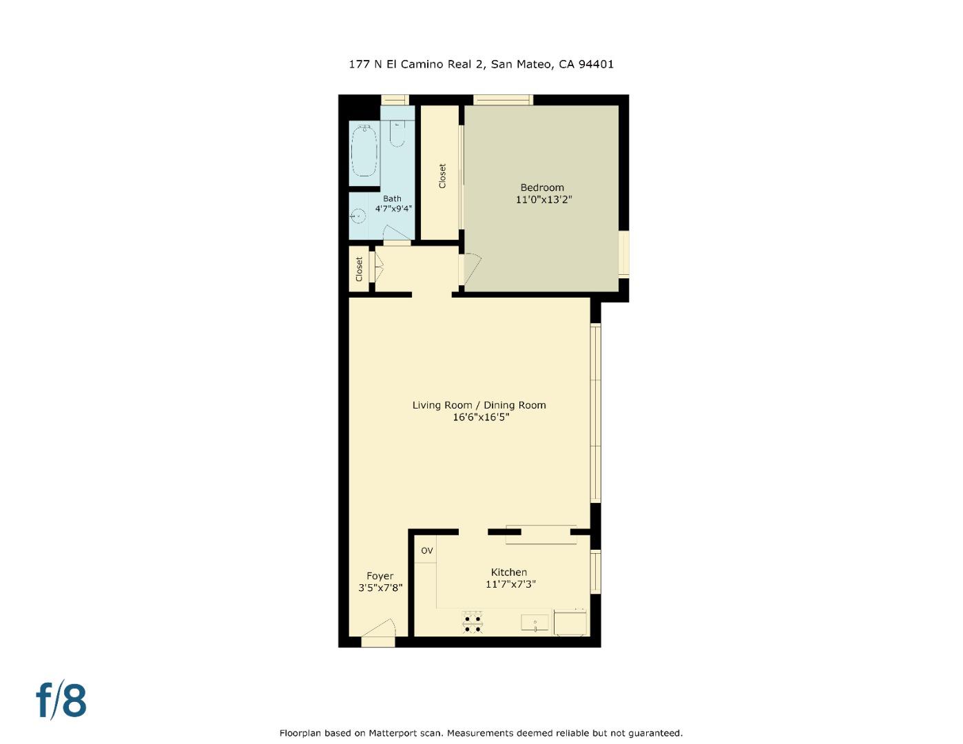 Detail Gallery Image 4 of 27 For 177 N El Camino Real #2,  San Mateo,  CA 94401 - 1 Beds | 1 Baths