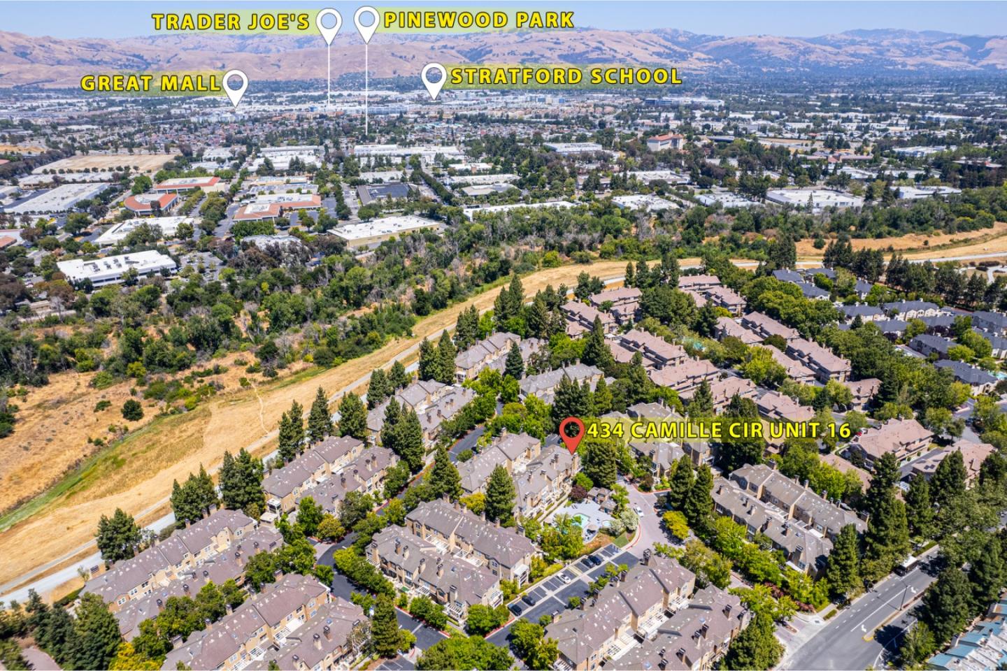 Detail Gallery Image 48 of 50 For 434 Camille Cir #16,  San Jose,  CA 95134 - 3 Beds | 2/1 Baths