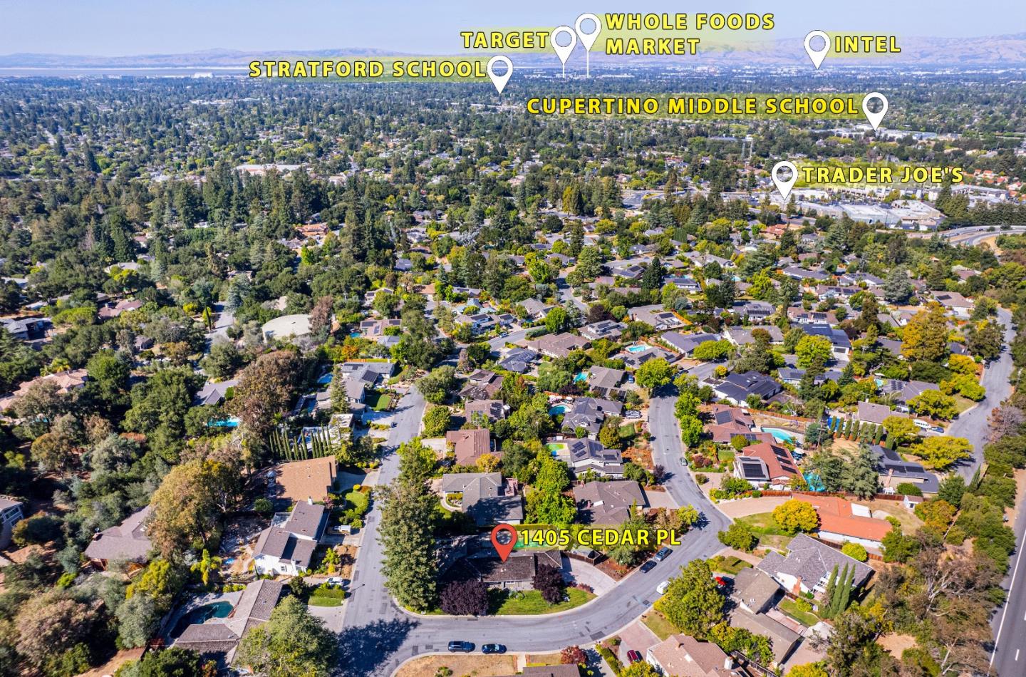 Detail Gallery Image 46 of 51 For 1405 Cedar Pl, Los Altos,  CA 94024 - 3 Beds | 2 Baths