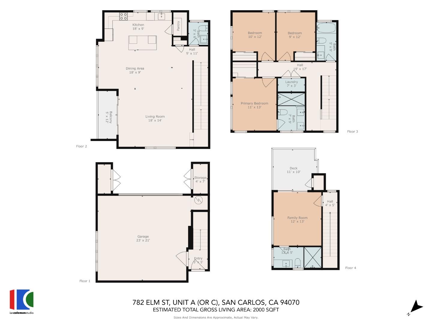 Detail Gallery Image 24 of 24 For 782 Elm St a,  San Carlos,  CA 94070 - 4 Beds | 3/1 Baths