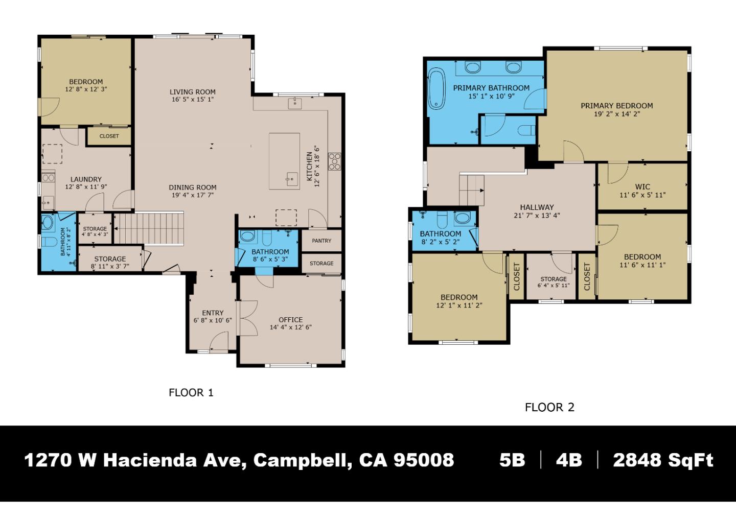 Detail Gallery Image 44 of 44 For 1270 W Hacienda Ave, Campbell,  CA 95008 - 5 Beds | 4 Baths