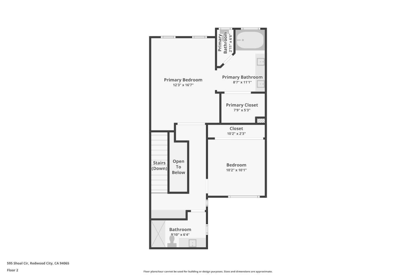 Detail Gallery Image 31 of 32 For 595 Shoal Cir, Redwood Shores,  CA 94065 - 2 Beds | 2/1 Baths