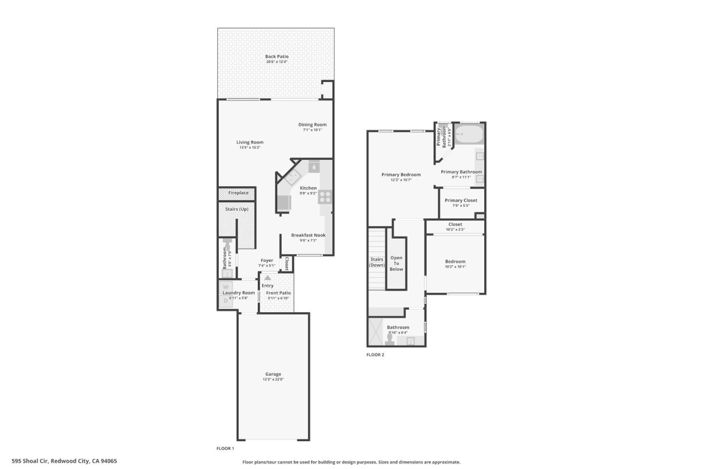 Detail Gallery Image 32 of 32 For 595 Shoal Cir, Redwood Shores,  CA 94065 - 2 Beds | 2/1 Baths
