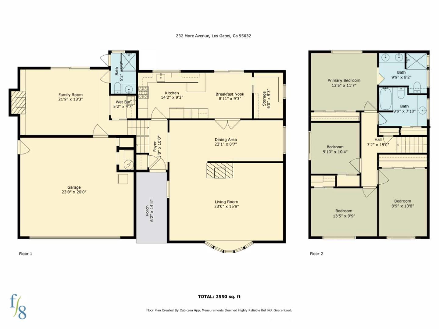 Detail Gallery Image 3 of 3 For 232 More Ave, Los Gatos,  CA 95032 - 4 Beds | 3 Baths