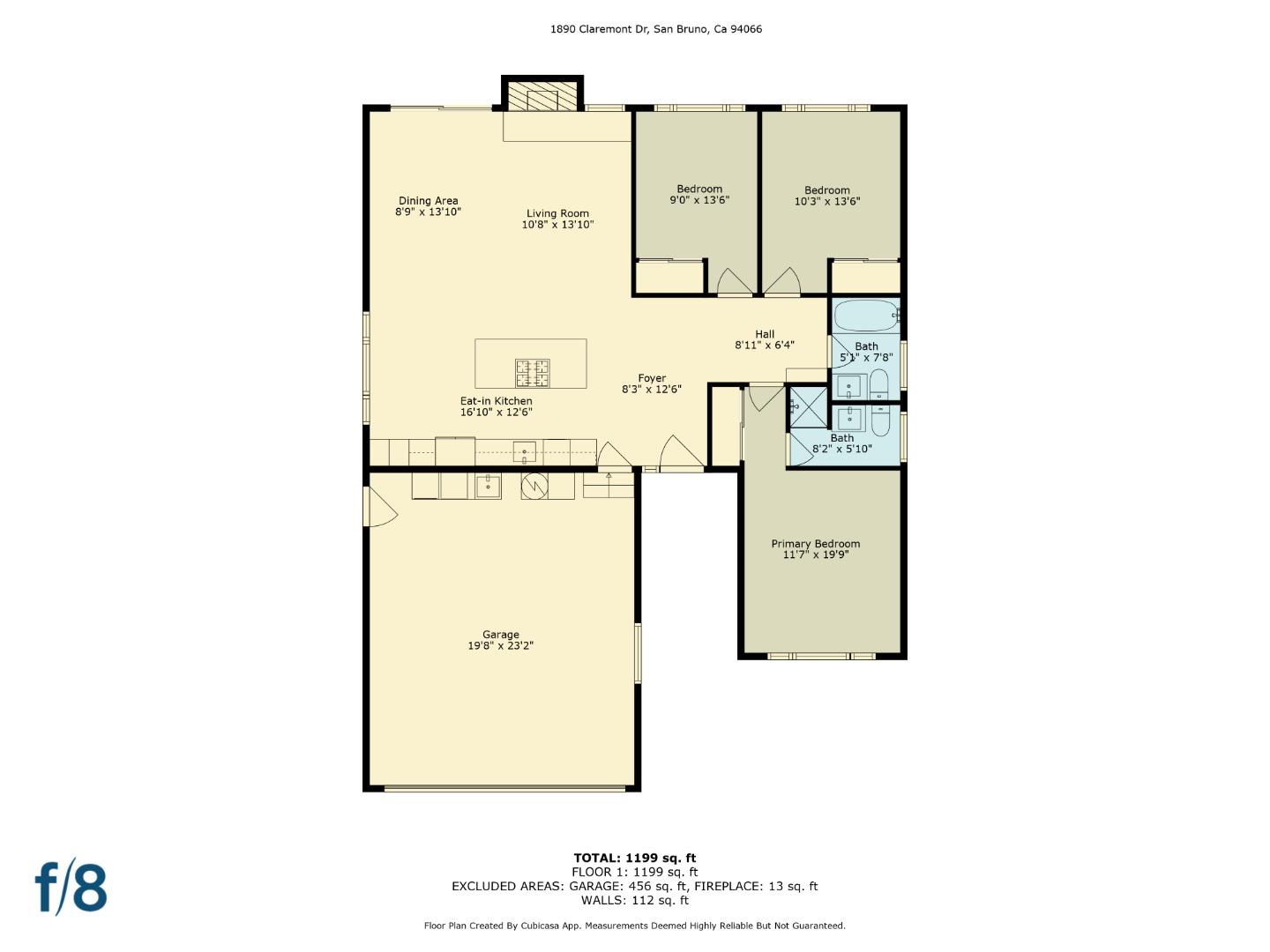 Detail Gallery Image 38 of 38 For 1890 Claremont Dr, San Bruno,  CA 94066 - 3 Beds | 2 Baths