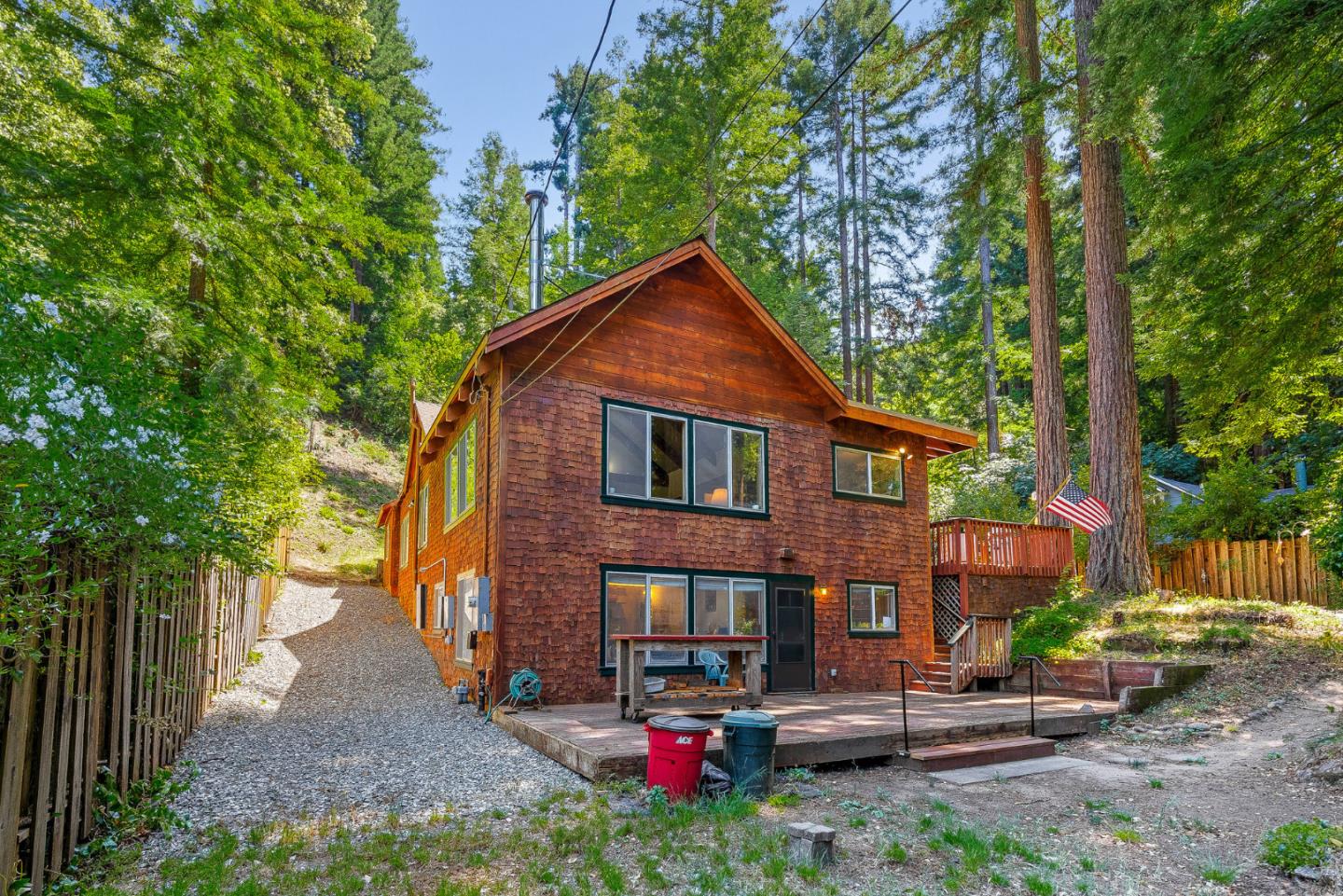 Detail Gallery Image 4 of 35 For 11489 Clear Creek Rd, Brookdale,  CA 95007 - 3 Beds | 1 Baths