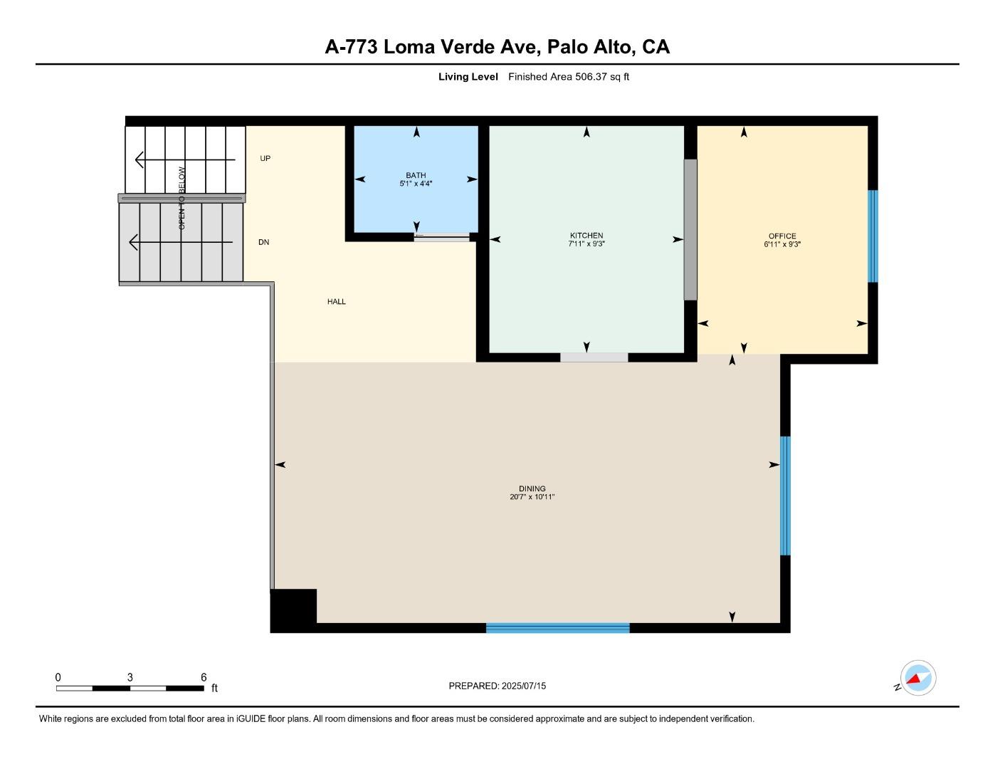 Detail Gallery Image 27 of 28 For 773 Loma Verde Ave a,  Palo Alto,  CA 94303 - 3 Beds | 2/1 Baths