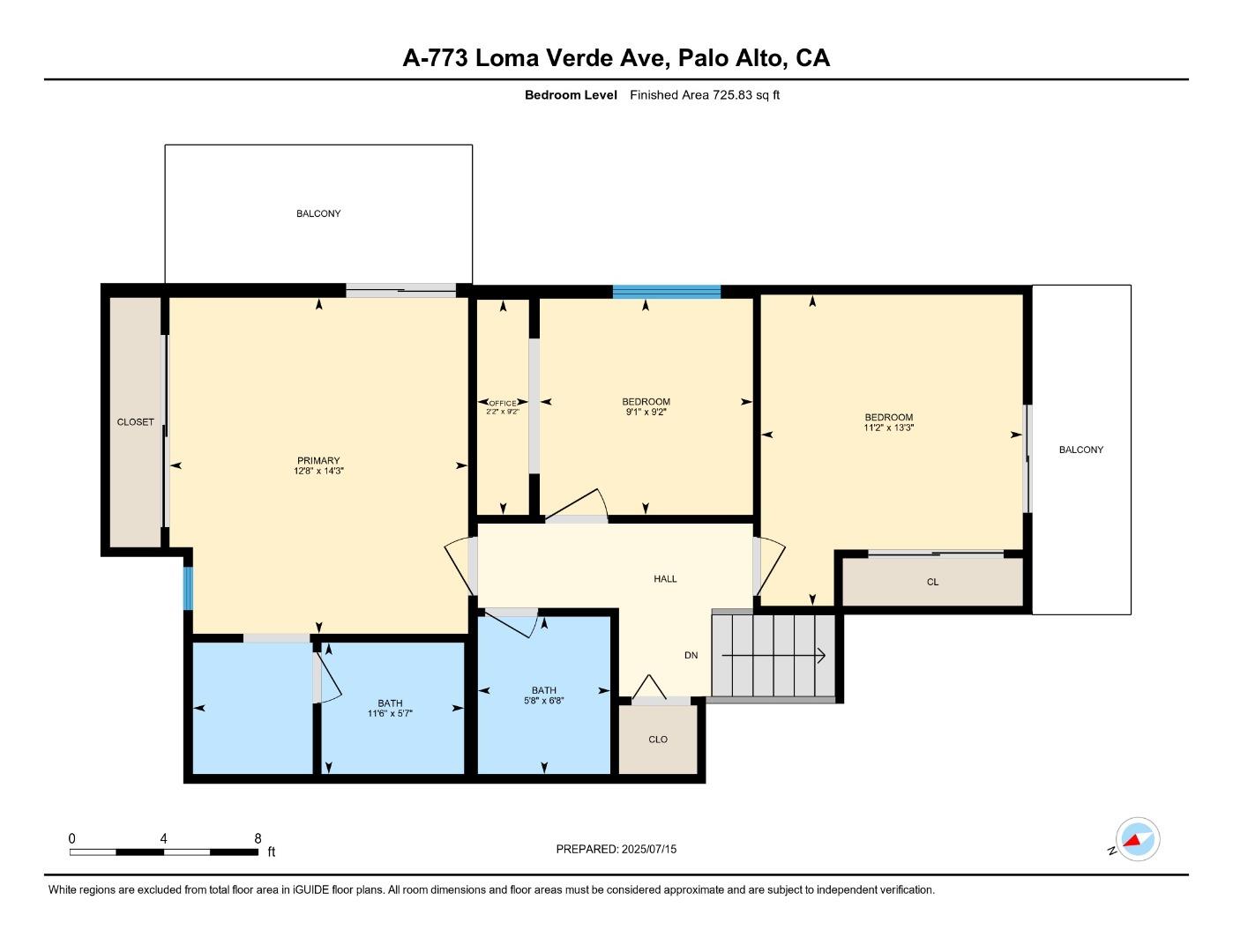Detail Gallery Image 28 of 28 For 773 Loma Verde Ave a,  Palo Alto,  CA 94303 - 3 Beds | 2/1 Baths