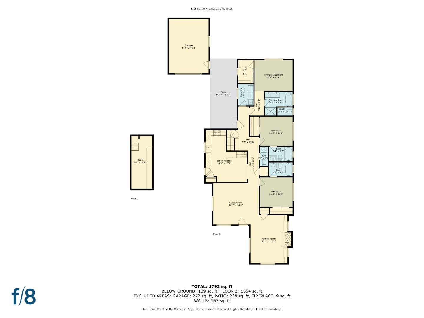 Detail Gallery Image 38 of 39 For 1265 Blewett Ave, San Jose,  CA 95125 - 3 Beds | 3/1 Baths