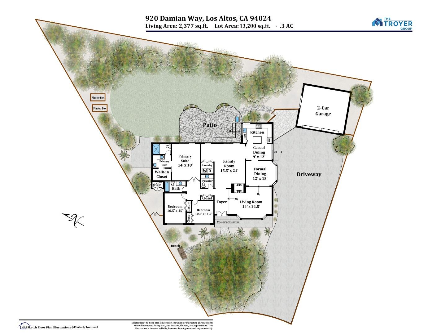 Detail Gallery Image 29 of 29 For 920 Damian Way, Los Altos,  CA 94024 - 3 Beds | 2/1 Baths