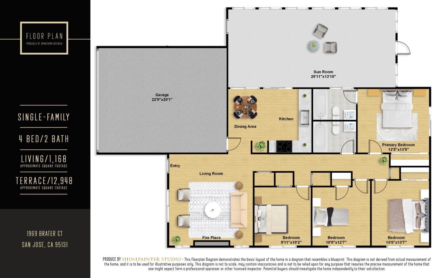 Detail Gallery Image 27 of 28 For 1969 Brater Ct, San Jose,  CA 95131 - 4 Beds | 2 Baths