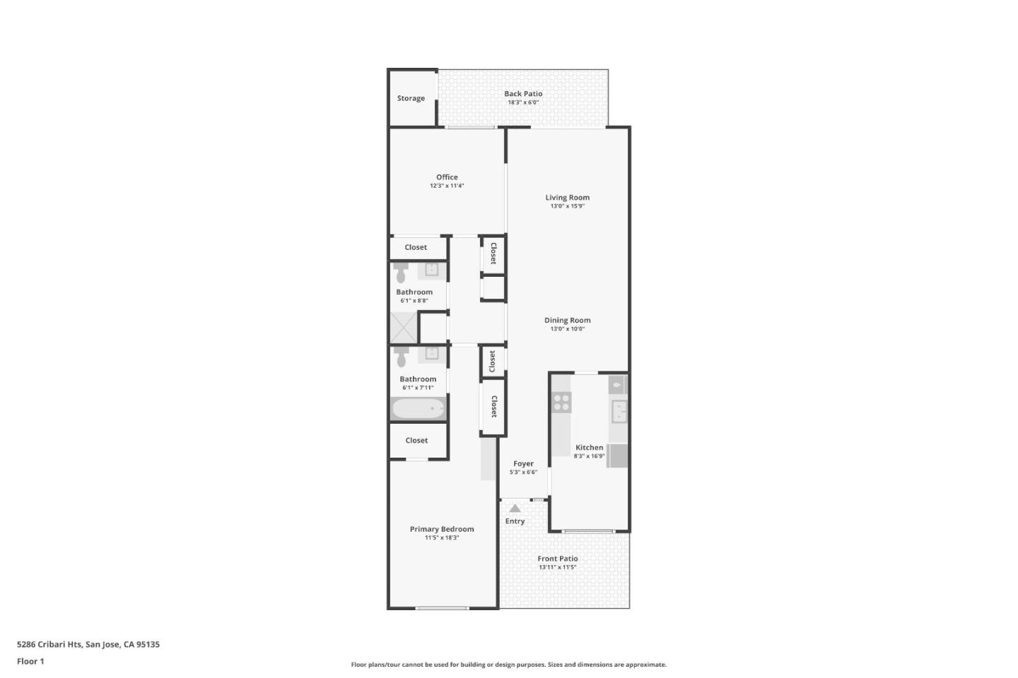 Detail Gallery Image 42 of 43 For 5286 Cribari Hts, San Jose,  CA 95135 - 2 Beds | 2 Baths