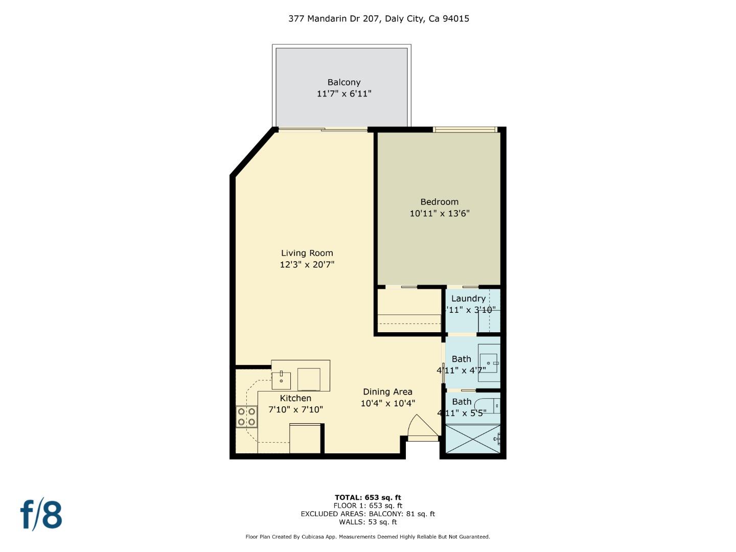 Detail Gallery Image 2 of 74 For 377 Mandarin Dr #207,  Daly City,  CA 94015 - 1 Beds | 1 Baths