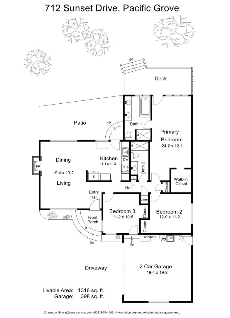 Detail Gallery Image 22 of 22 For 712 Sunset Dr, Pacific Grove,  CA 93950 - 3 Beds | 2 Baths