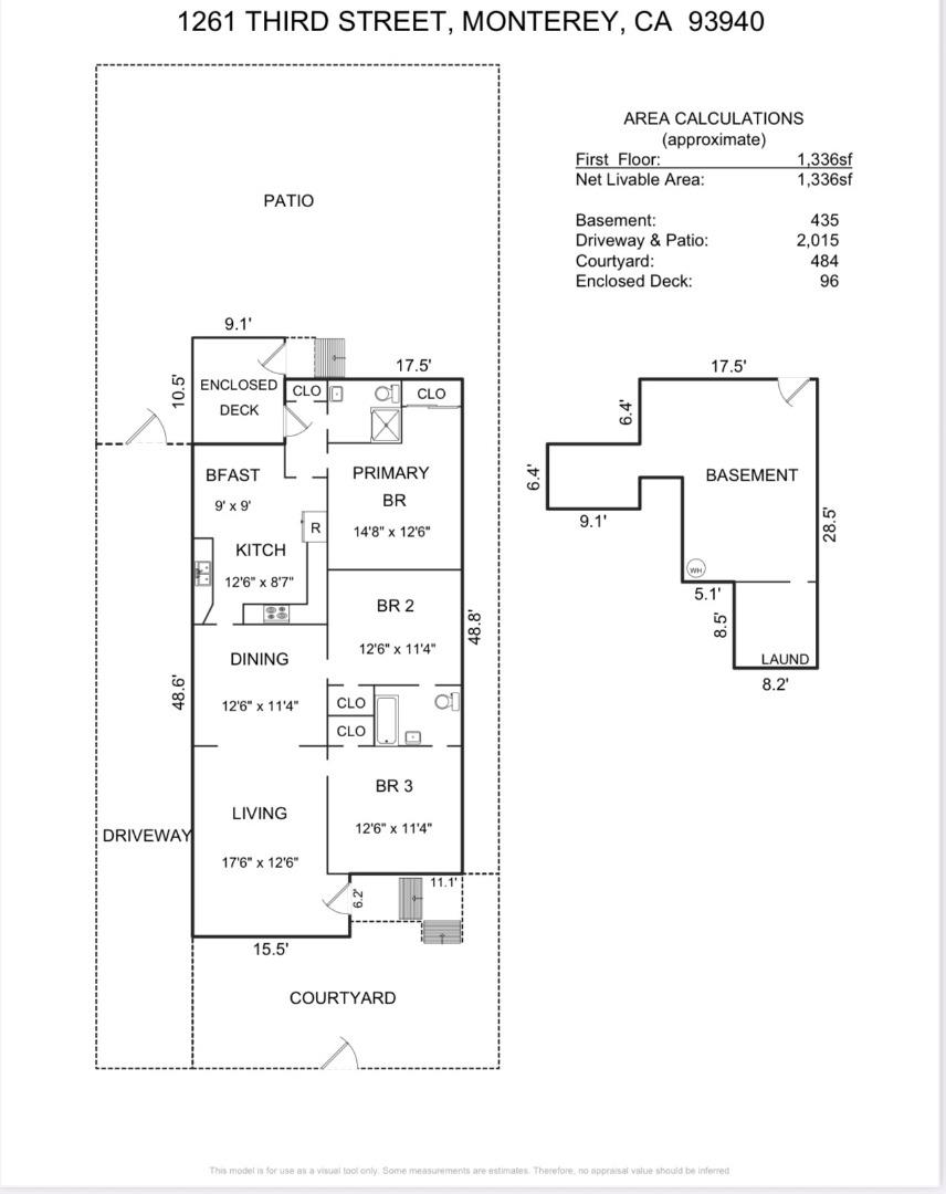 Detail Gallery Image 30 of 30 For 1261 Third St, Monterey,  CA 93940 - 3 Beds | 2 Baths