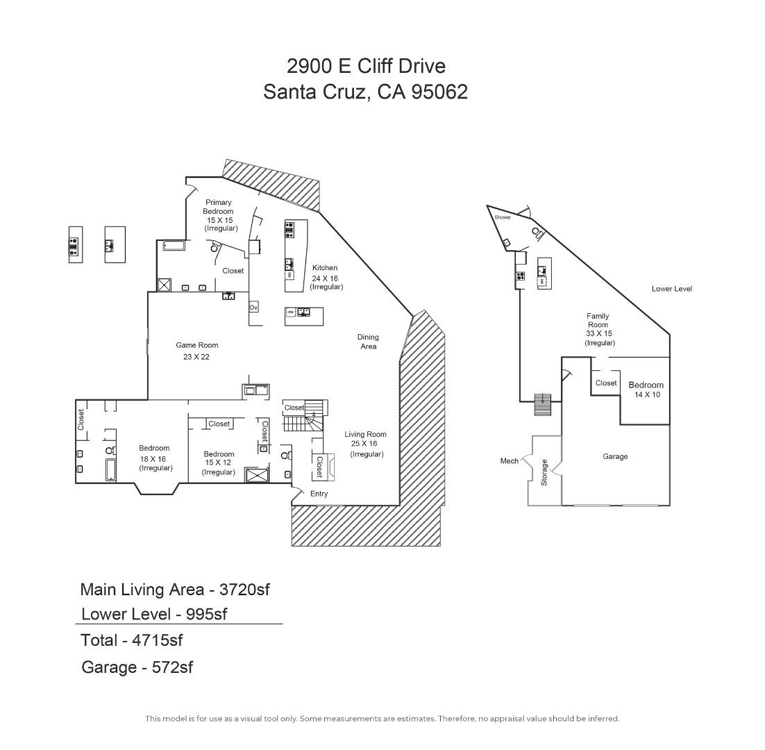 Detail Gallery Image 59 of 59 For 2900 E Cliff Dr, Santa Cruz,  CA 95062 - 4 Beds | 4 Baths