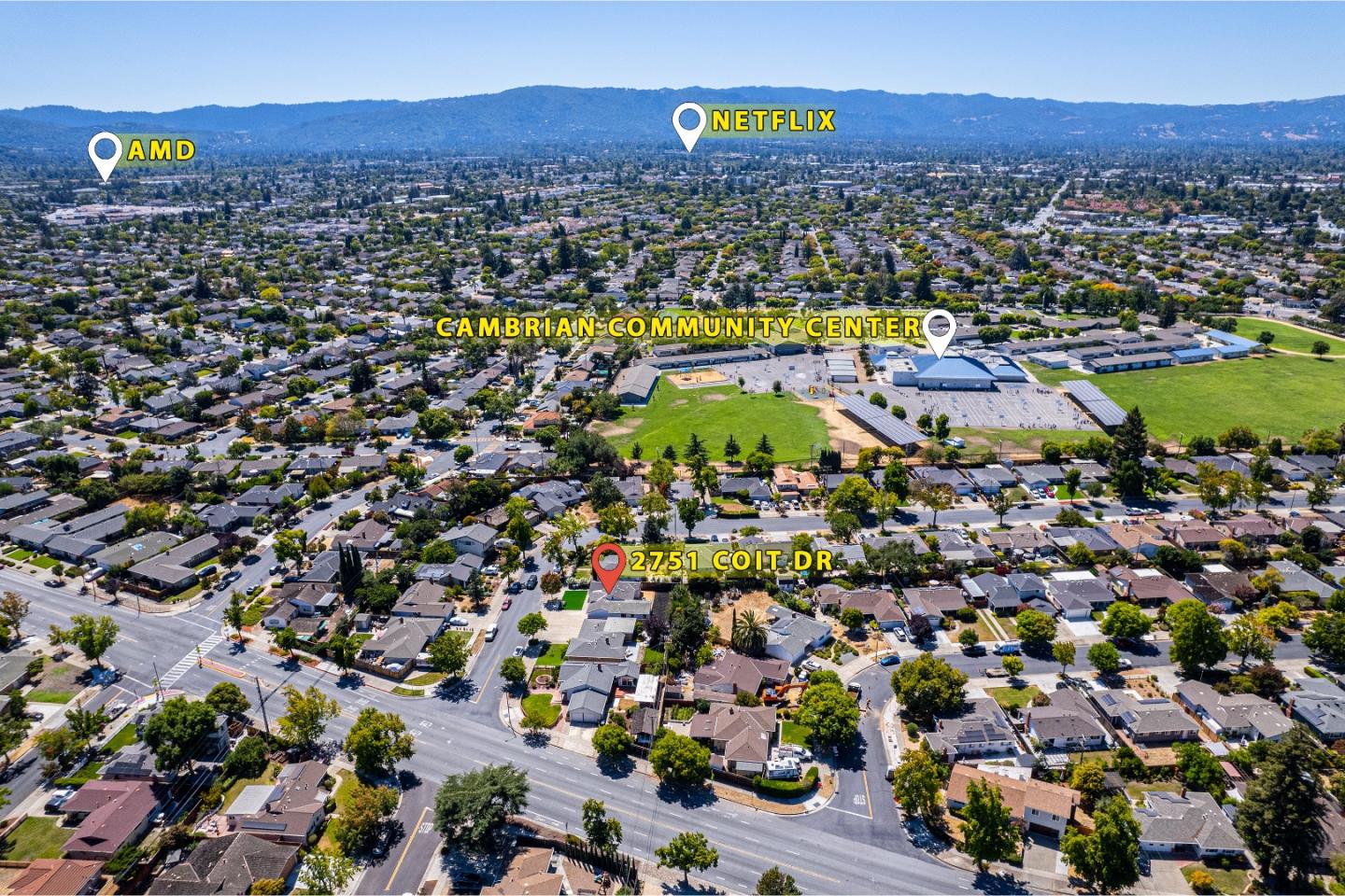 Detail Gallery Image 55 of 55 For 2751 Coit Dr, San Jose,  CA 95124 - 4 Beds | 3 Baths