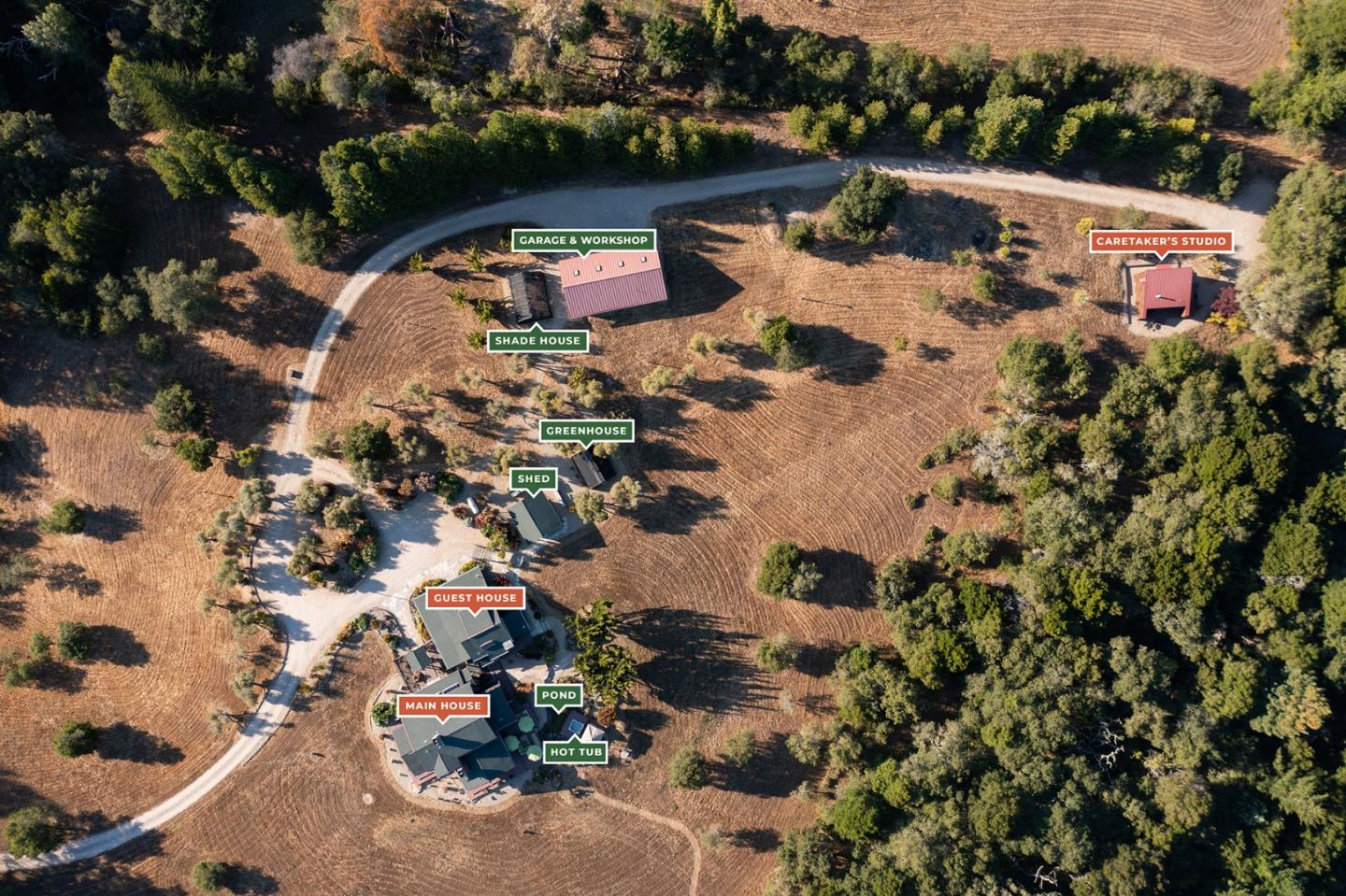 Detail Gallery Image 6 of 66 For 1800 Back Ranch Rd, Santa Cruz,  CA 95060 - 5 Beds | 5 Baths