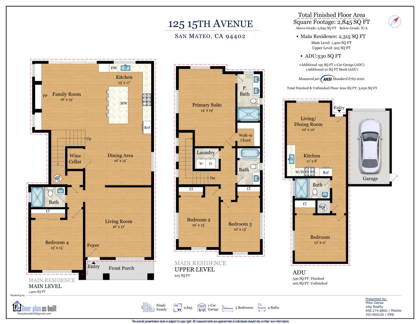 Detail Gallery Image 48 of 49 For 125 15th Ave, San Mateo,  CA 94402 - 5 Beds | 4 Baths