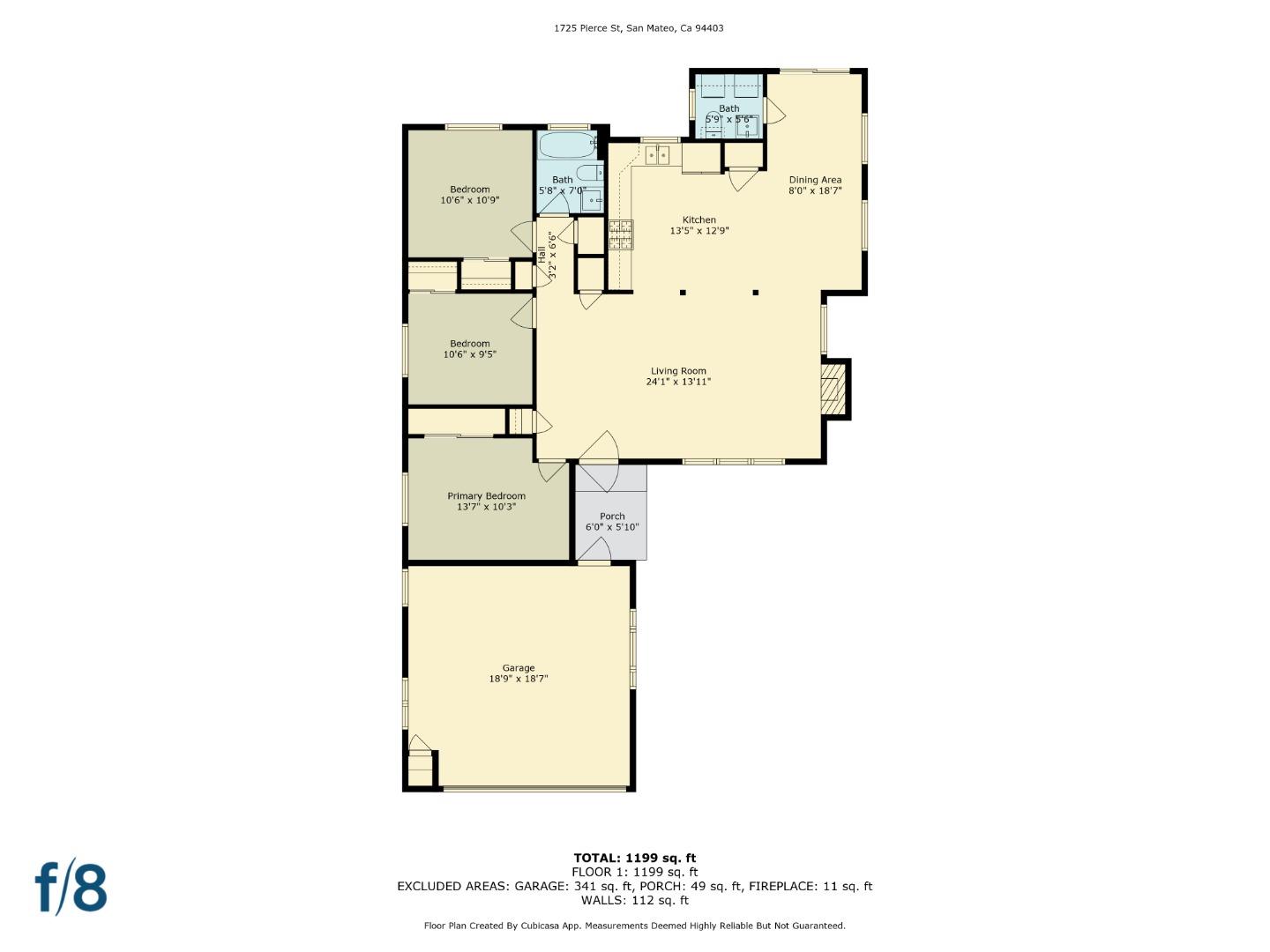 Detail Gallery Image 32 of 32 For 1725 Pierce St, San Mateo,  CA 94403 - 3 Beds | 1/1 Baths