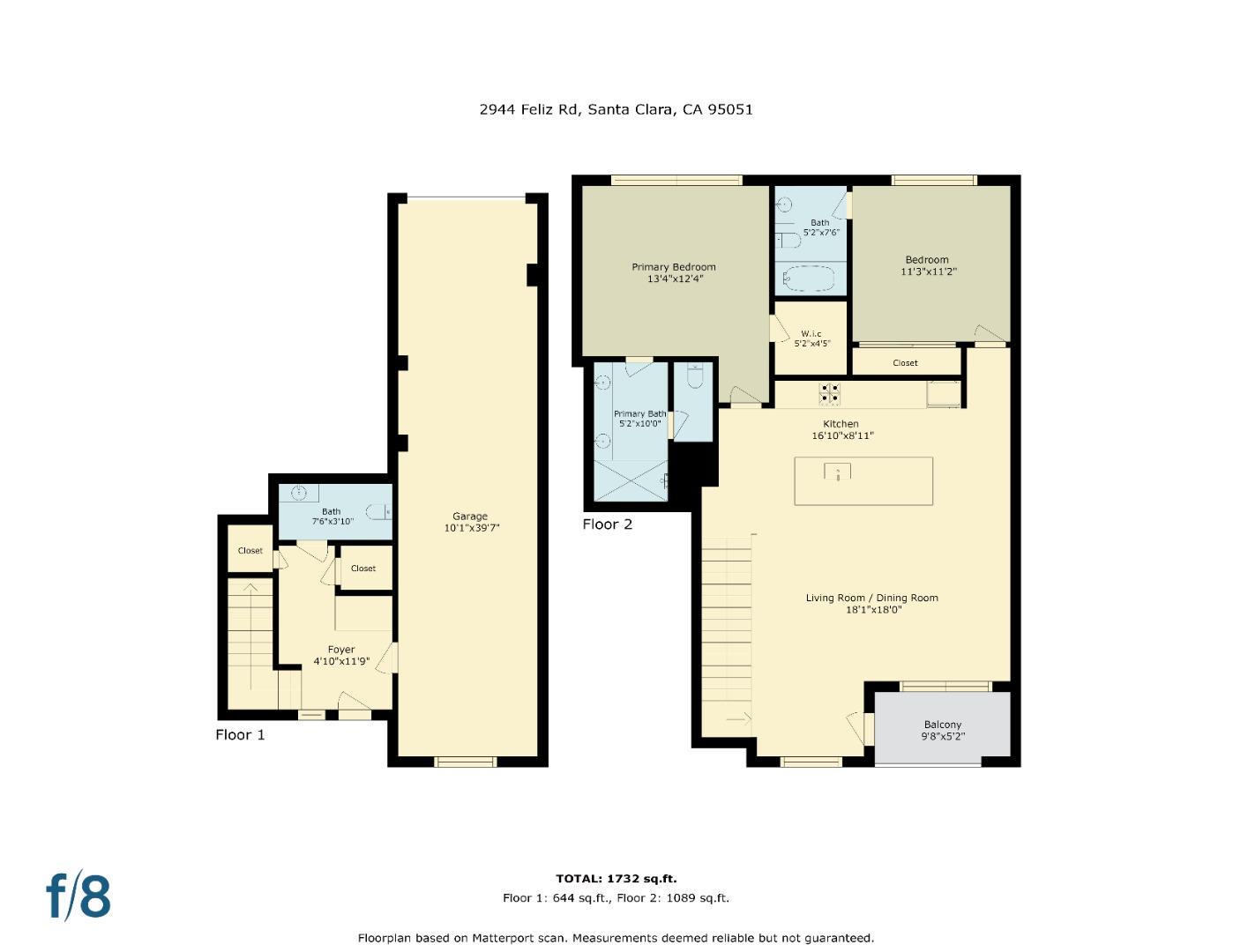 Detail Gallery Image 21 of 21 For 2944 Feliz Rd, Santa Clara,  CA 95051 - 2 Beds | 2/1 Baths