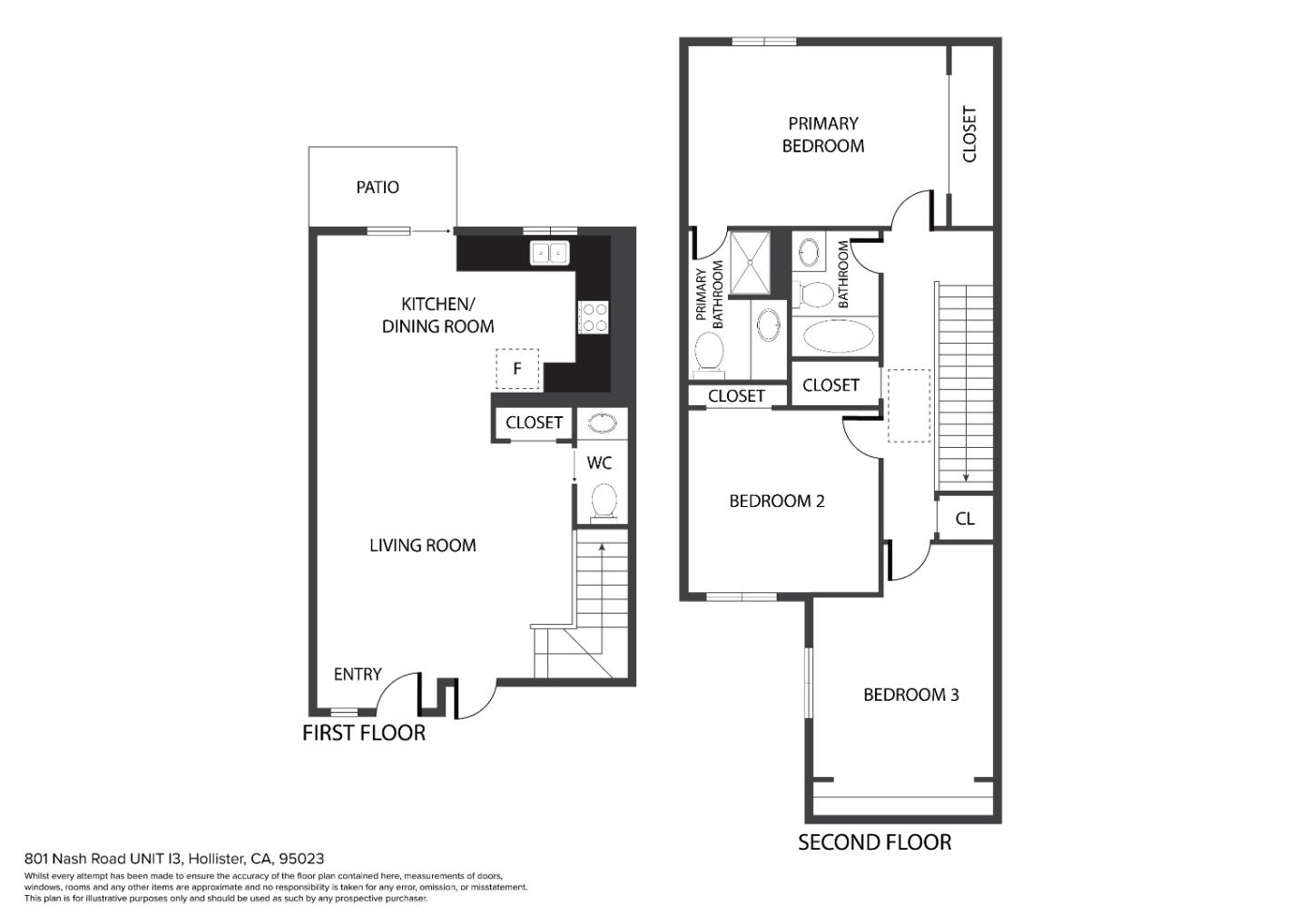 Detail Gallery Image 27 of 27 For 801 Nash Rd #I3,  Hollister,  CA 95023 - 3 Beds | 2/1 Baths