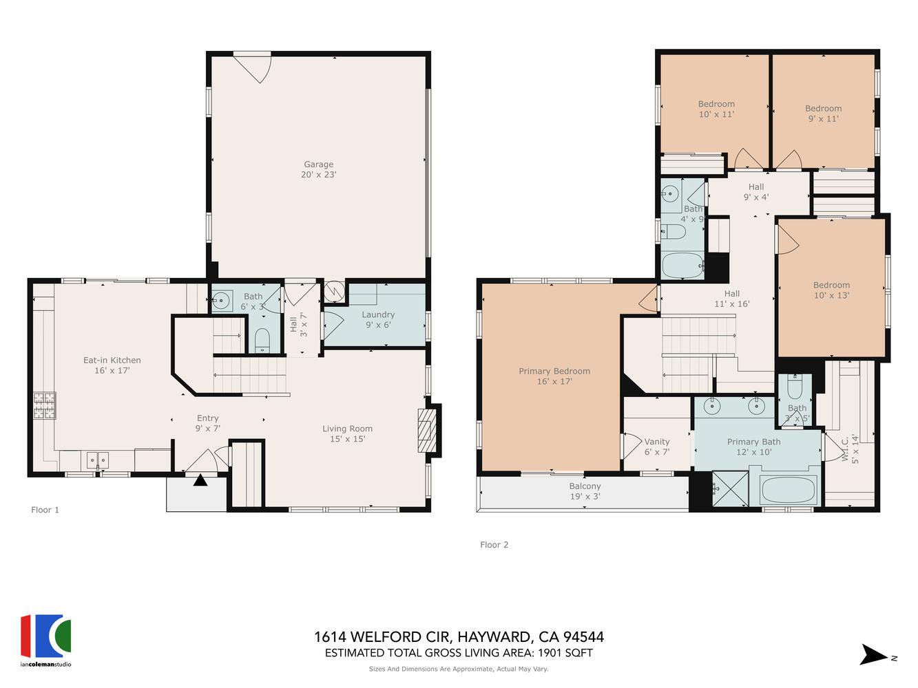 Detail Gallery Image 30 of 30 For 1614 Welford Cir, Hayward,  CA 94544 - 4 Beds | 2/1 Baths
