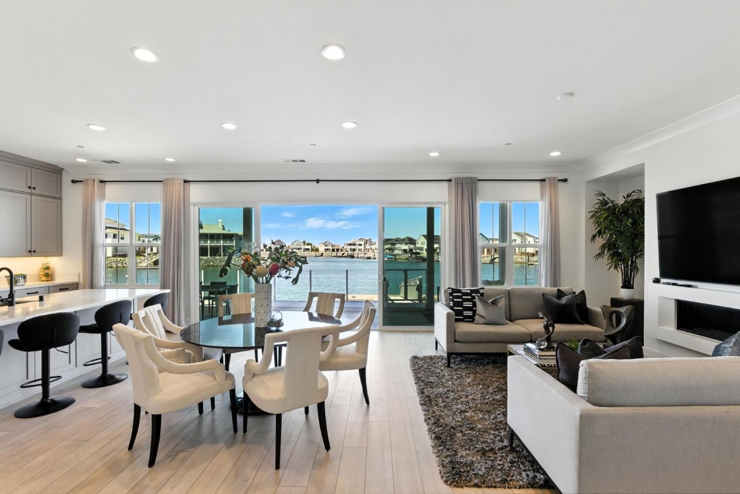Beautifully upgraded 4-bed, 4.5-bath waterfront home with 3,498 sq ft in Bethel Islands Delta Coves community. Features luxury vinyl flooring, plush bedroom carpeting, and high-end finishes throughout. The chefs kitchen includes a sleek overhang island, marble backsplash, and modern cabinetry. Enjoy peaceful Delta water views from upstairs bedrooms. Window coverings are installed, and solar panels offer energy efficiency. The backyard features an upgraded glass fence and private boat dockperfect for launching paddleboards, personal watercraft, or small boats, with access to fishing and scenic Delta cruising. As a Delta Coves resident, enjoy exclusive access to Island Camp, a private 15,000 sq ft clubhouse featuring a pool, wading pool, hot tub, fitness center, movement studio, club room, BBQ pavilion, lawn games, and waterfront Duffy Boat Bar. Located near Sugar Barge Marina, Hannah Nicole Winery, and Serendipity Cellars, and a short drive to Oakley and Brentwood, this home delivers a serene Deltawaterway lifestyle with modern comfort and convenience.