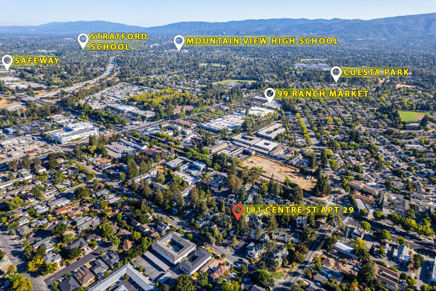 Detail Gallery Image 47 of 49 For 181 Centre St #29,  Mountain View,  CA 94041 - 2 Beds | 2 Baths