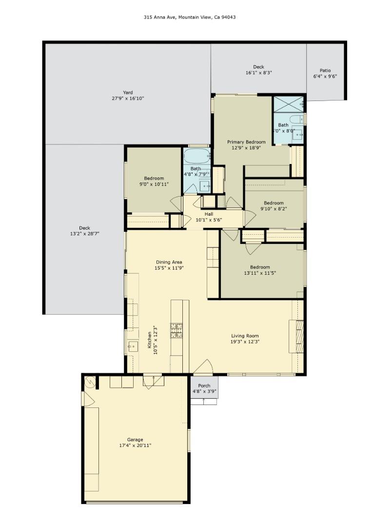 Detail Gallery Image 43 of 43 For 315 Anna Ave, Mountain View,  CA 94043 - 4 Beds | 2 Baths