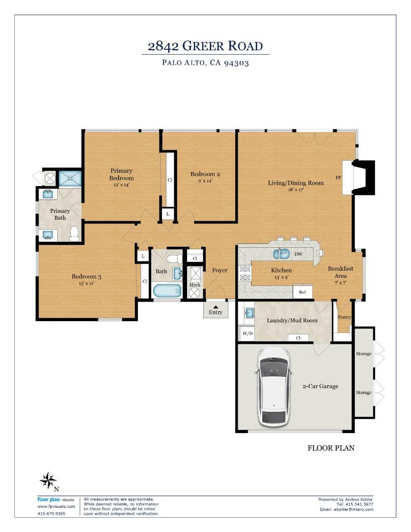 Detail Gallery Image 25 of 26 For 2842 Greer Rd, Palo Alto,  CA 94303 - 3 Beds | 2 Baths