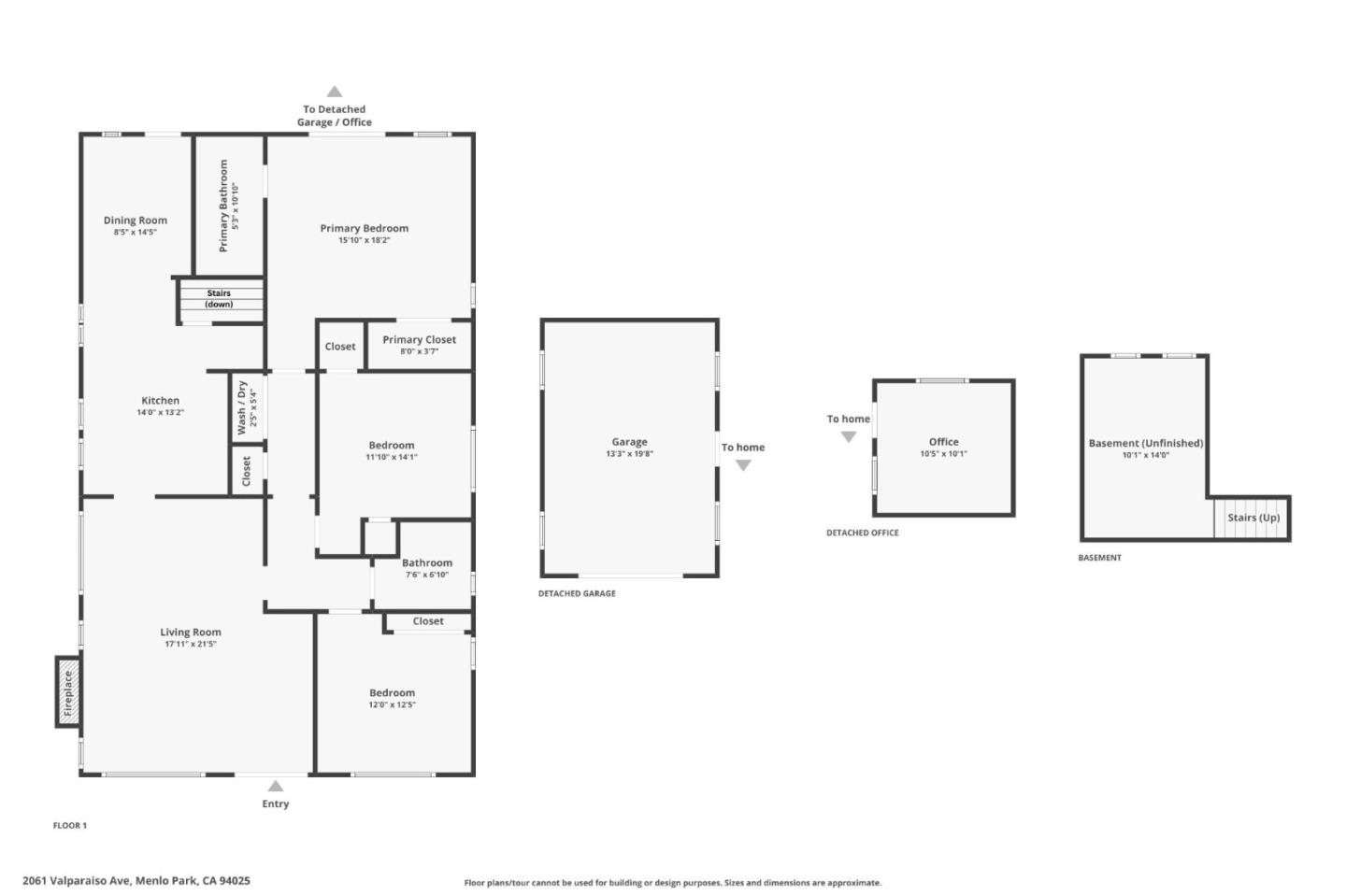 Detail Gallery Image 31 of 31 For 2061 Valparaiso Ave, Menlo Park,  CA 94025 - 3 Beds | 2 Baths