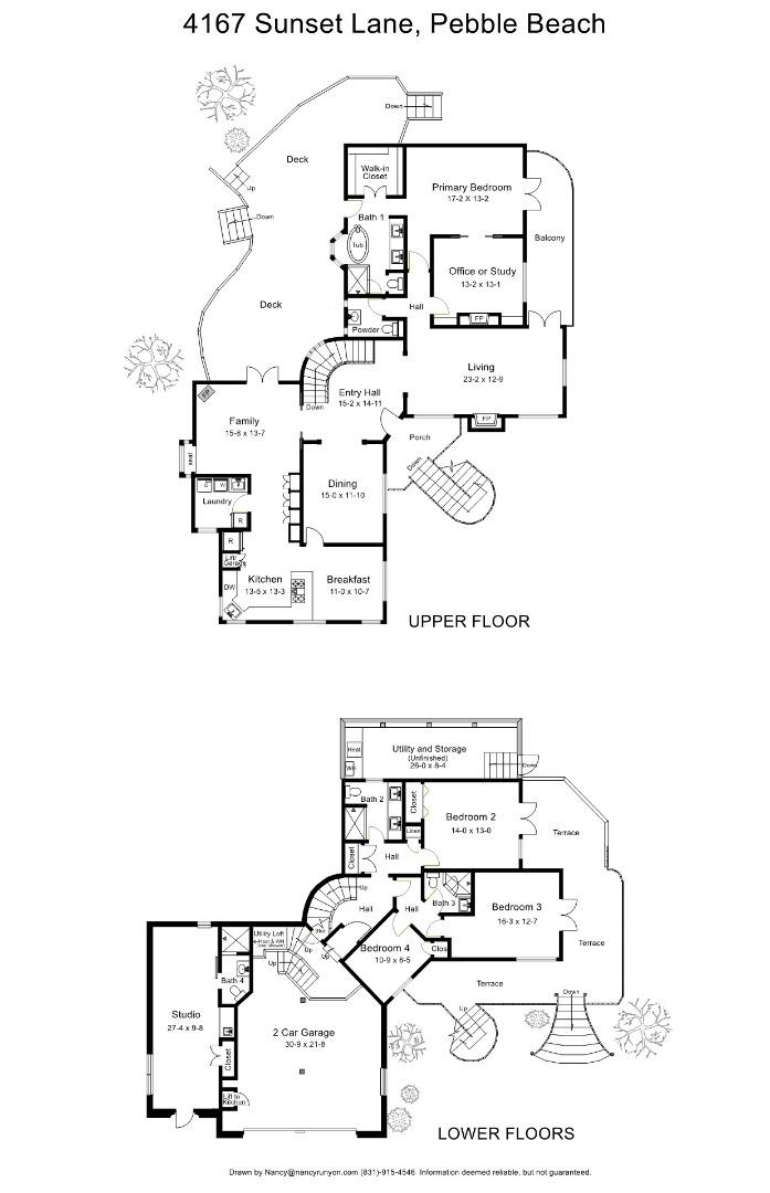 Detail Gallery Image 37 of 37 For 4167 Sunset Ln, Pebble Beach,  CA 93953 - 4 Beds | 4/1 Baths