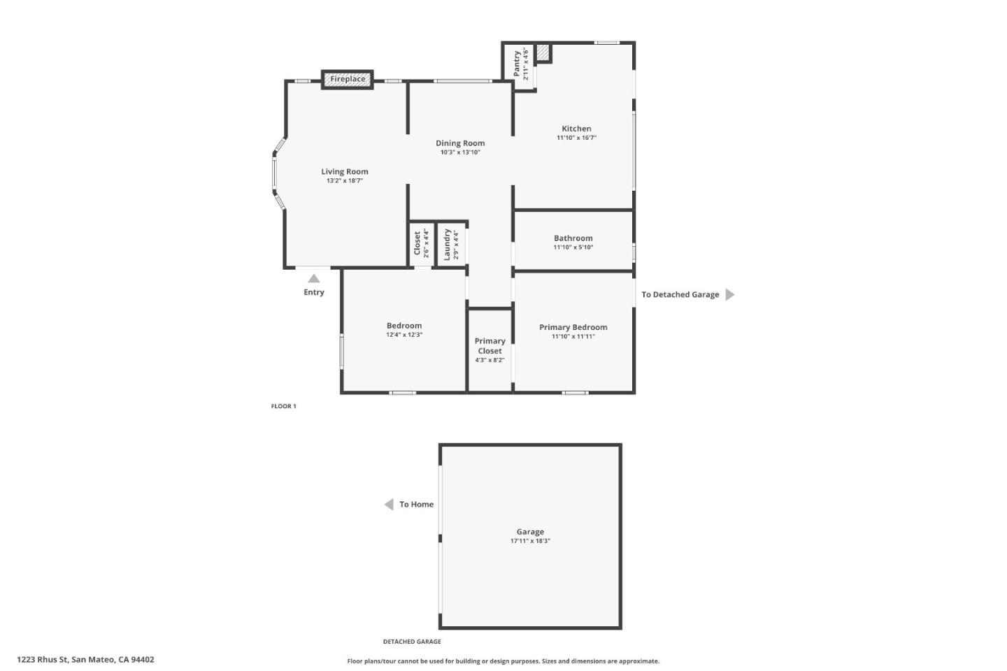 Detail Gallery Image 34 of 39 For 1223 Rhus St, San Mateo,  CA 94402 - 2 Beds | 1 Baths