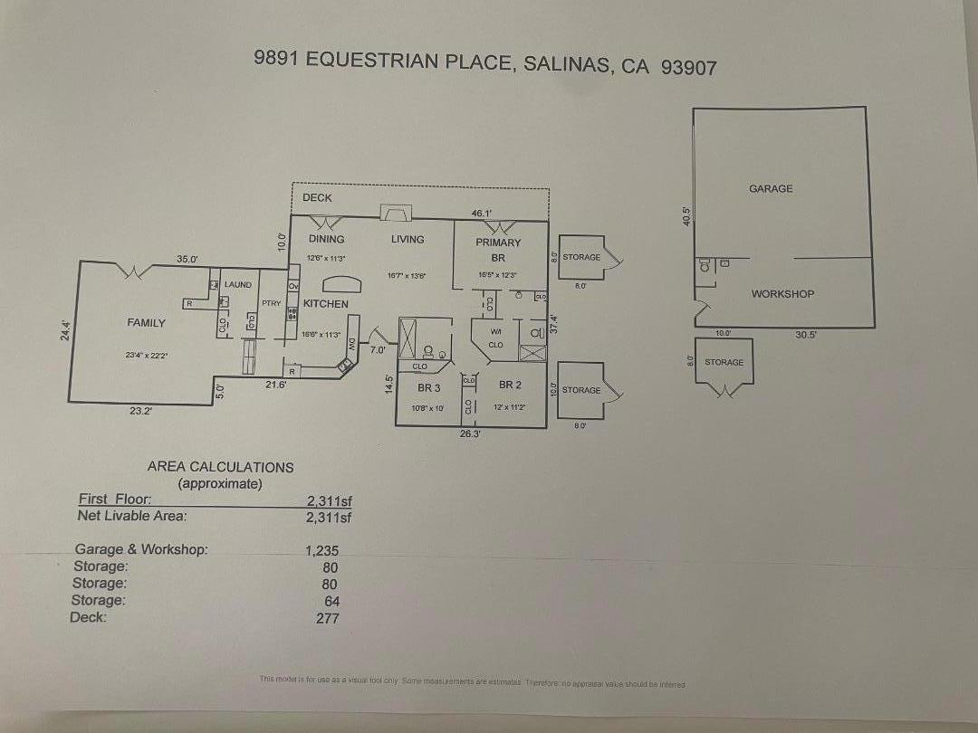 Detail Gallery Image 47 of 57 For 9891 Equestrian Pl, Salinas,  CA 93907 - 3 Beds | 2/1 Baths