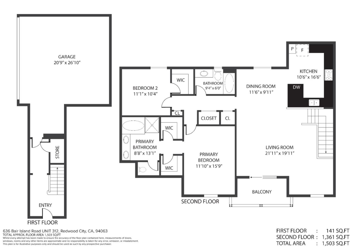 Detail Gallery Image 49 of 49 For 636 Bair Island Rd #312,  Redwood City,  CA 94063 - 2 Beds | 2 Baths