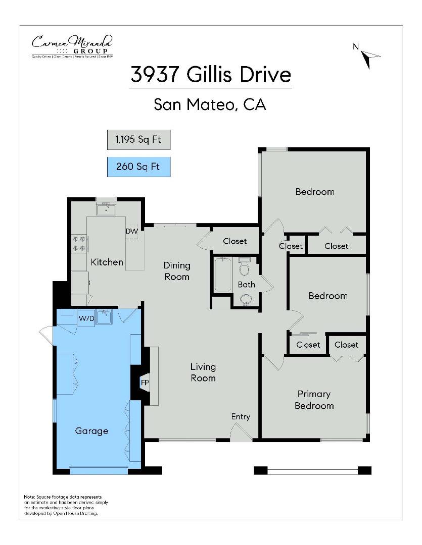 Detail Gallery Image 34 of 45 For 3937 Gillis Dr, San Mateo,  CA 94403 - 3 Beds | 1 Baths