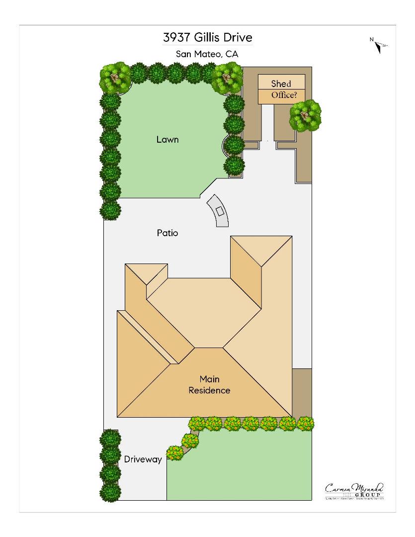 Detail Gallery Image 35 of 45 For 3937 Gillis Dr, San Mateo,  CA 94403 - 3 Beds | 1 Baths