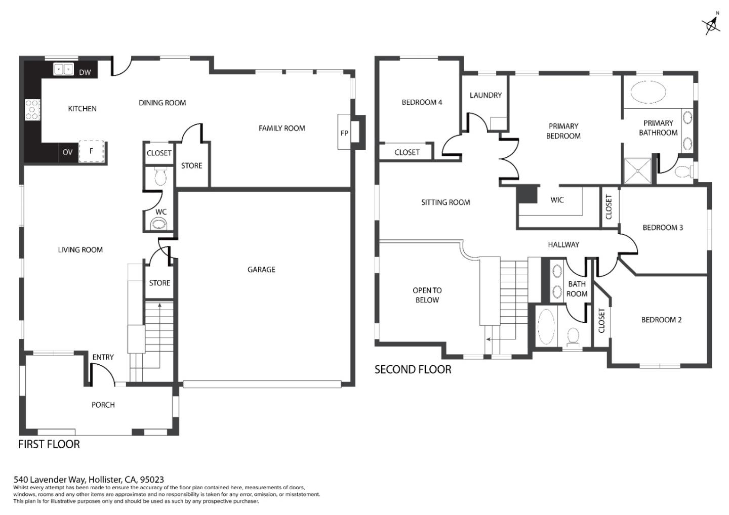 Detail Gallery Image 33 of 33 For 540 Lavender Way, Hollister,  CA 95023 - 4 Beds | 2/1 Baths