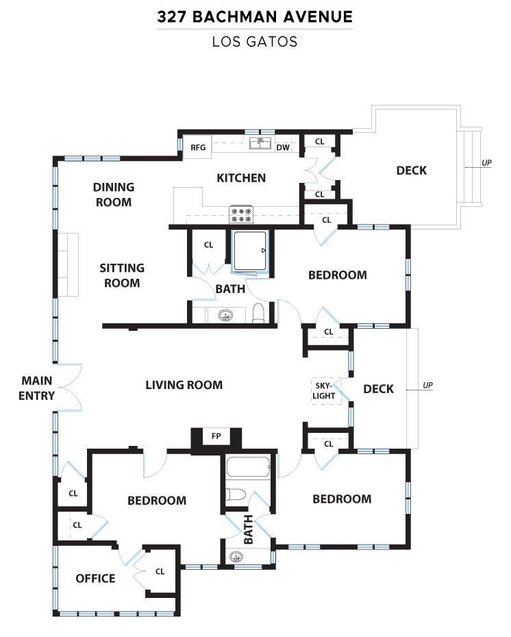 Detail Gallery Image 73 of 84 For 327 Bachman Ave, Los Gatos,  CA 95030 - 3 Beds | 2 Baths