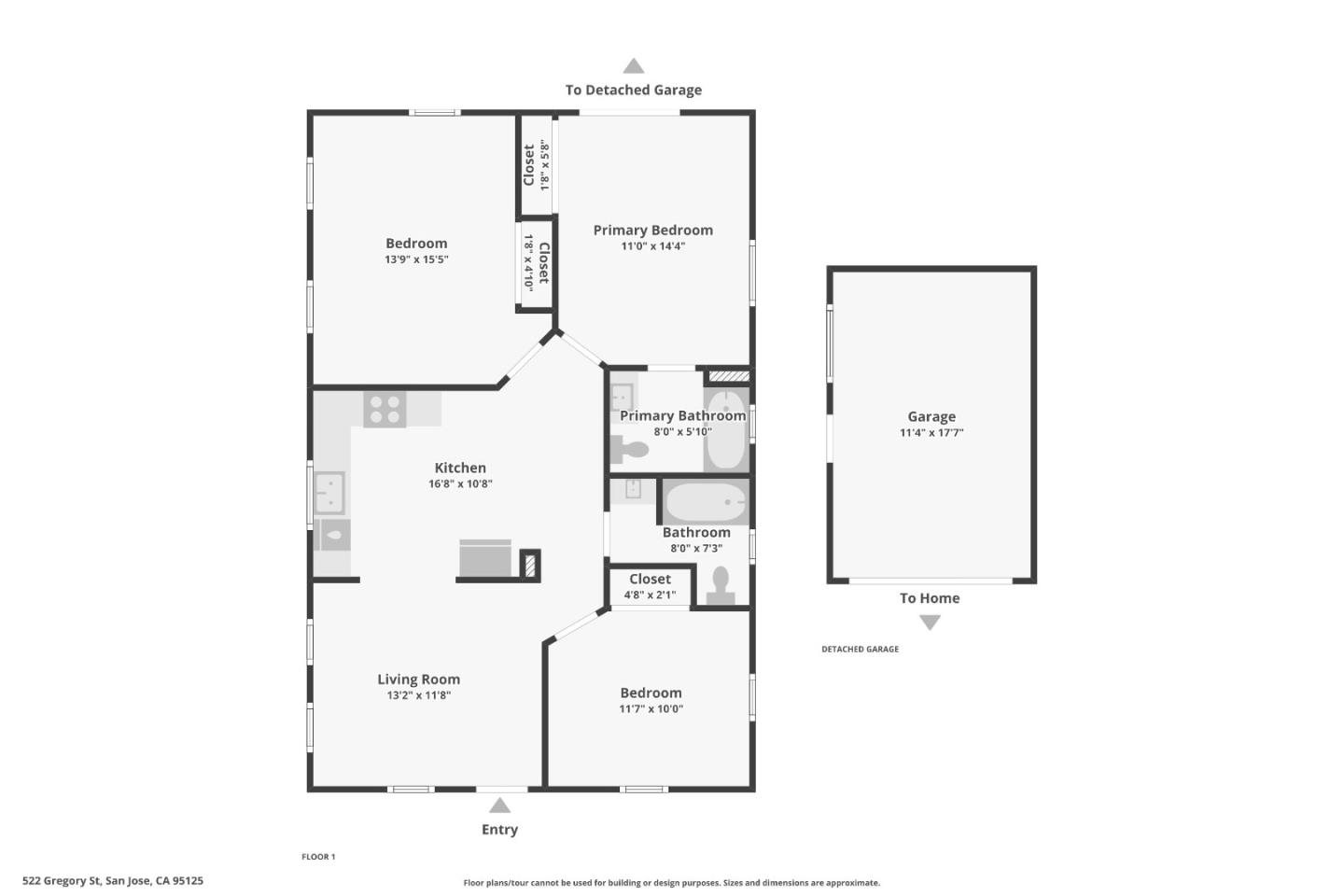 Detail Gallery Image 29 of 29 For 522 Gregory St, San Jose,  CA 95125 - 3 Beds | 2 Baths