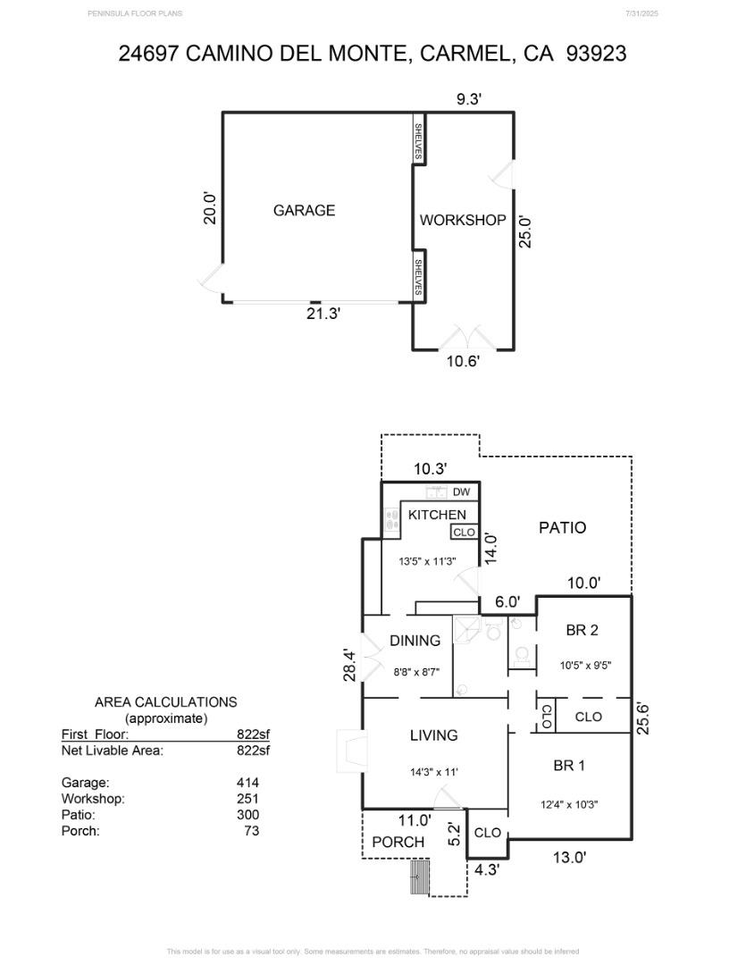 Detail Gallery Image 14 of 14 For 24697 Camino Del Monte, Carmel,  CA 93923 - 2 Beds | 1/1 Baths