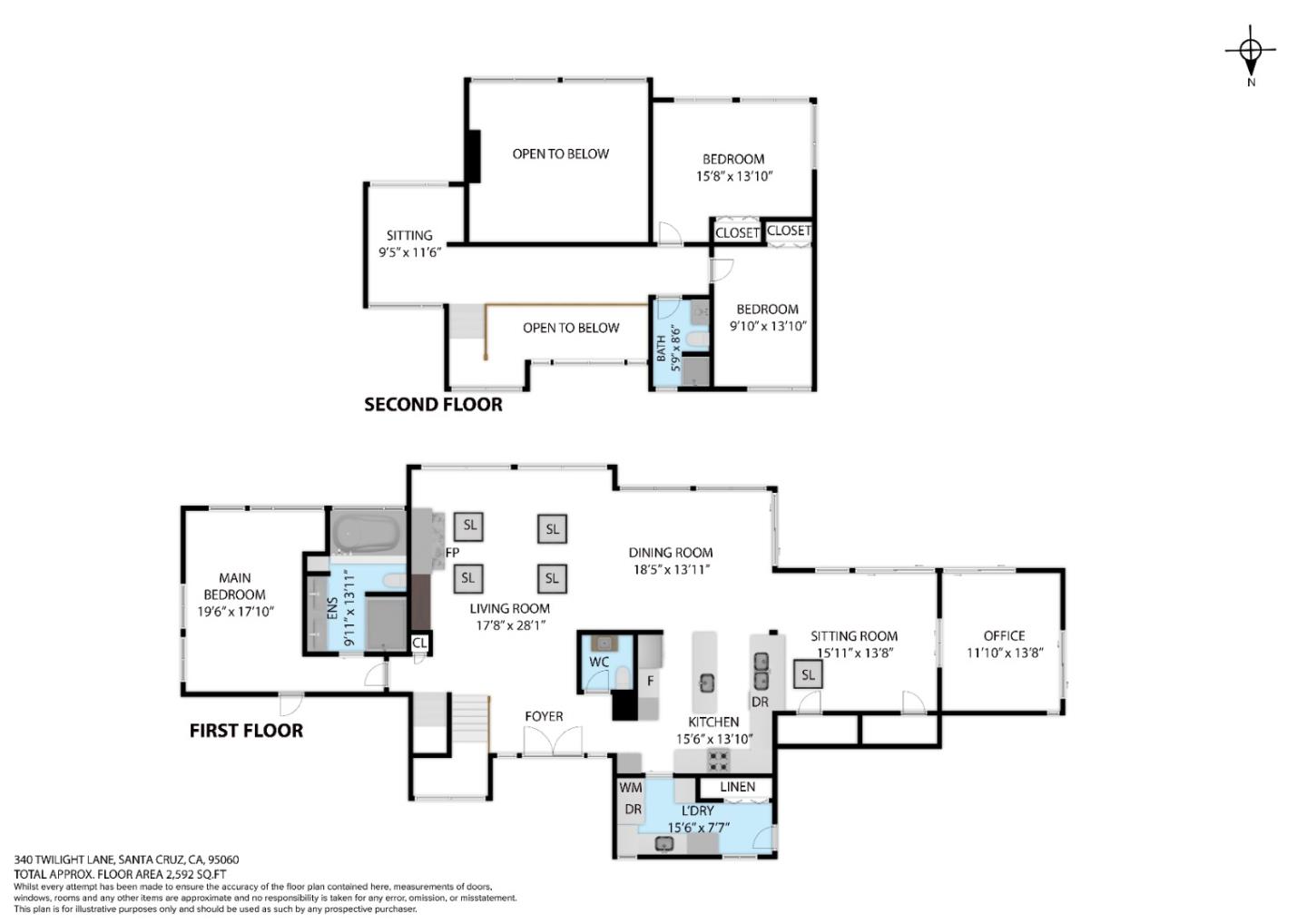 Detail Gallery Image 87 of 88 For 340 Twilight Ln, Santa Cruz,  CA 95060 - 3 Beds | 2/1 Baths