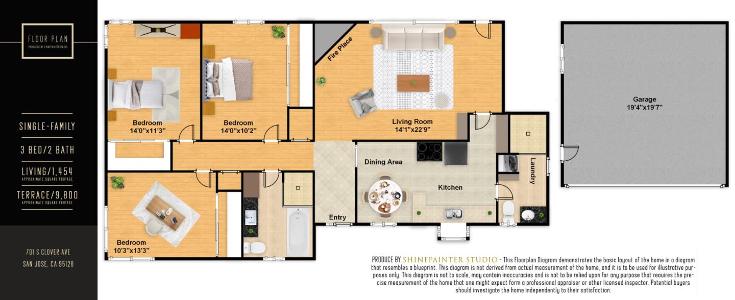 Detail Gallery Image 51 of 51 For 701 S Clover Ave, San Jose,  CA 95128 - 3 Beds | 2 Baths